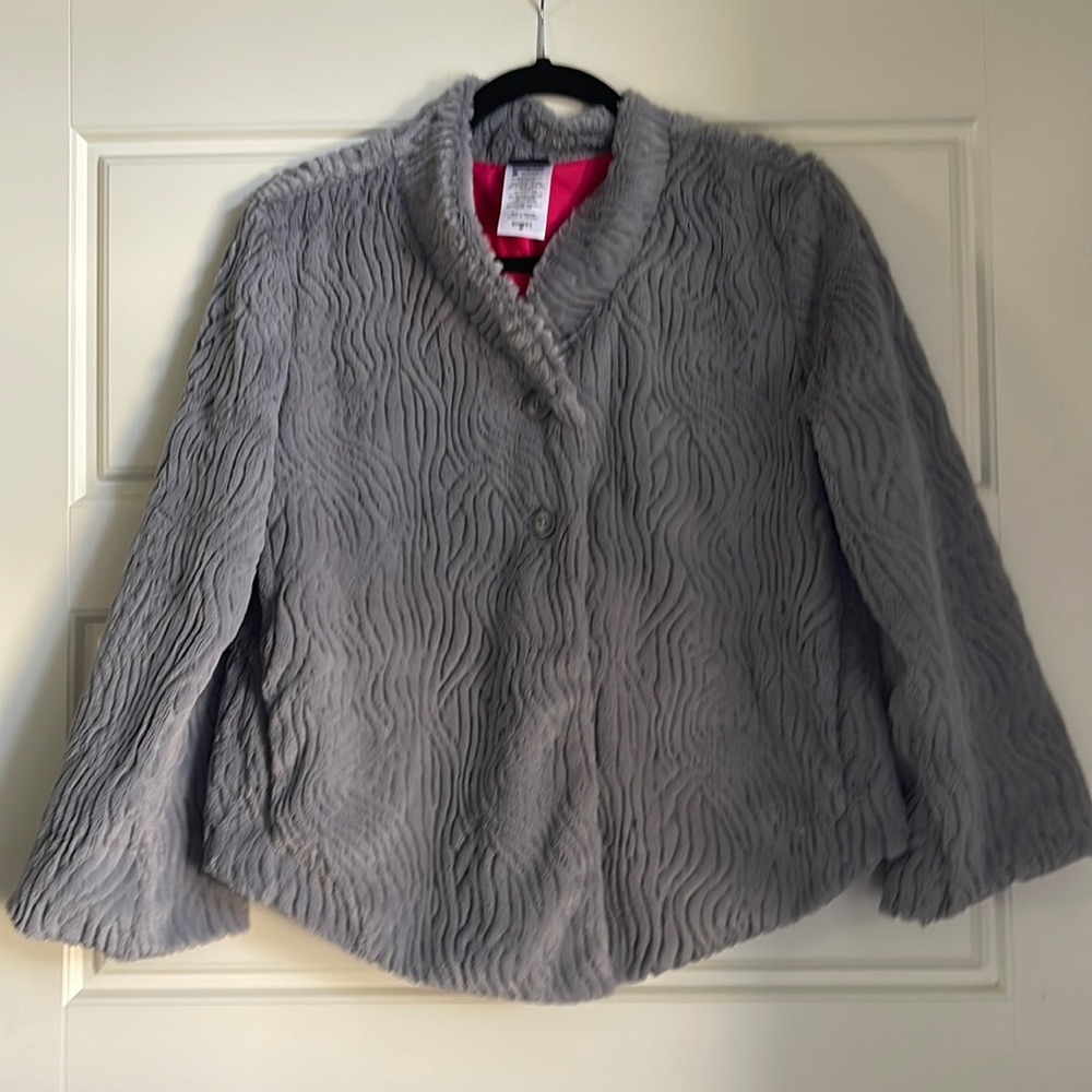 Patagonia faux fur jacket